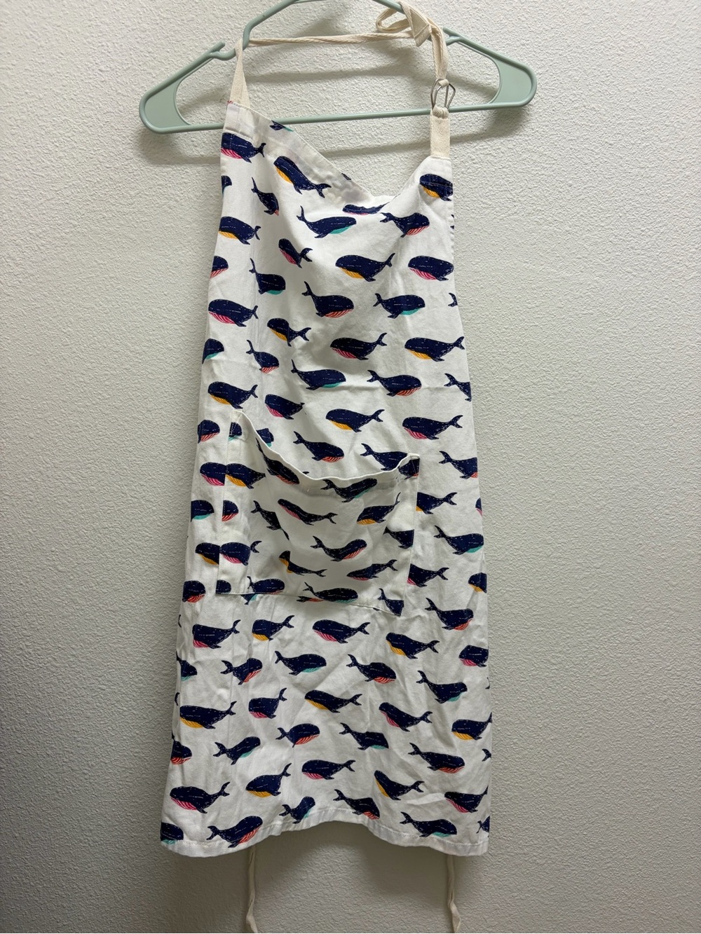 Batela 100% cotton whale apron